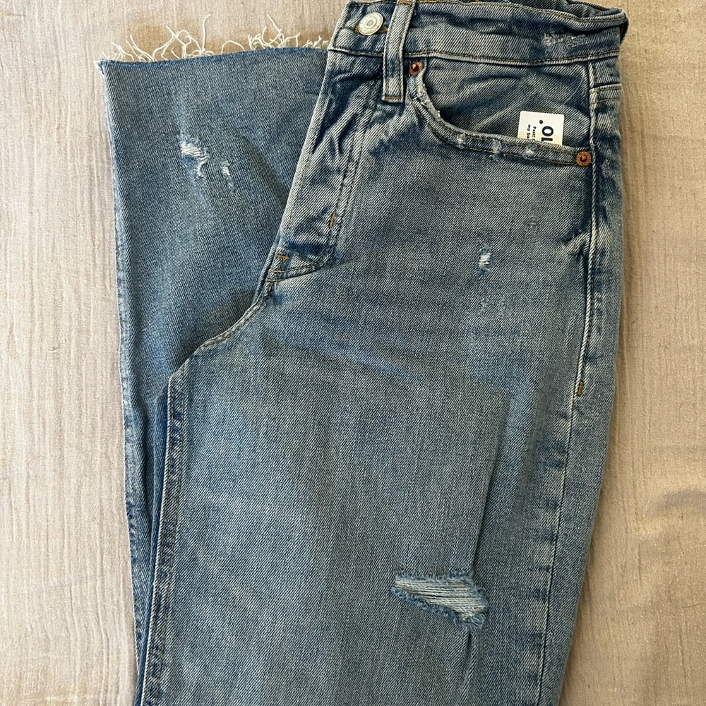 Old Navy Distressed Blue Jeans